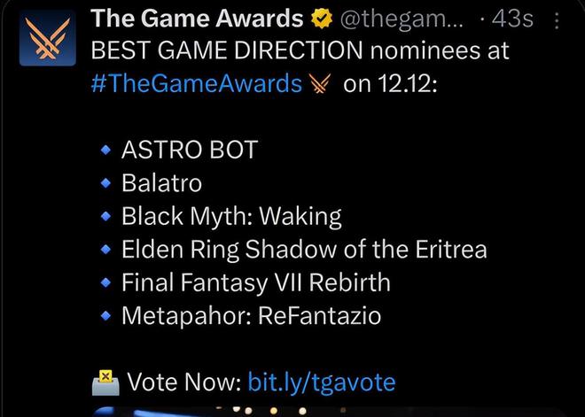 九游娛樂NineGame：最有樂子的一年TGA年度游戲評選讓全世界玩家都繃不住了(圖2)