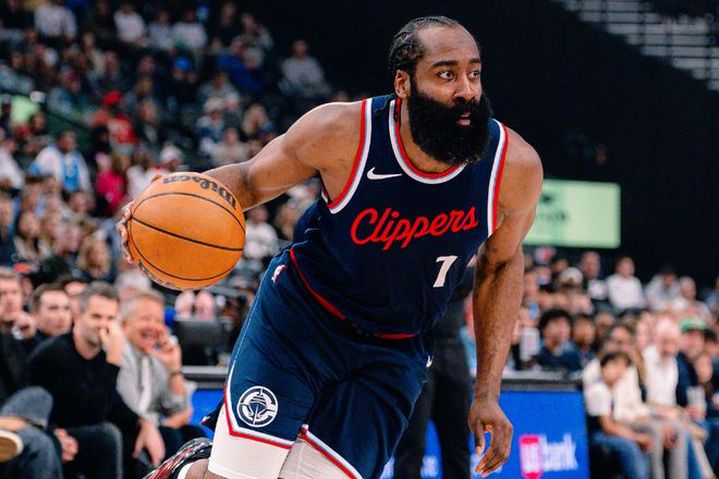 轟39分10助迎里程碑哈登強硬發聲！掘金藏隱患快船全力沖冠