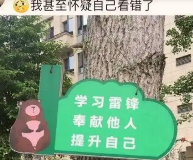 “遮擋后才是我們的心聲”學生拍下校園內標語堪稱斷章取義(圖6)